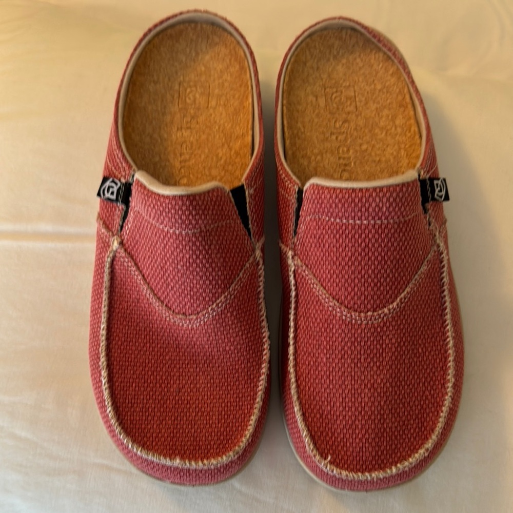 Spence Red Casual Slip-Ons